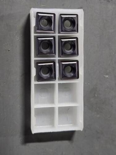 (16) CARBIDE MILLING INSERTS