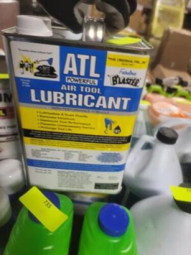 DESCRIPTION: (2) AIR TOOL LUBRICANT BRAND/MODEL: BLASTER RETAIL$: $47.21 EA SIZE: 1 GALLON QTY: 2