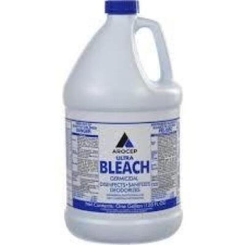 DESCRIPTION: (2) GERMICIDAL ULTRA BLEACH BRAND/MODEL: AROCEP #AR110001 SIZE: 1 GALLON RETAIL$: $15.60 EA QTY: 2