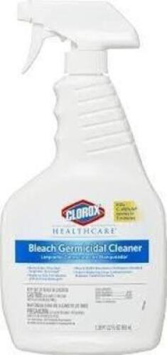DESCRIPTION: (6) BOTTLES OF BLEACH GERMICIDAL CLEANER BRAND/MODEL: CLOROX #29969 SIZE: 22 OZ RETAIL$: $106.68 TOTAL QTY: 6