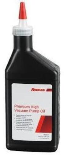 DESCRIPTION: (4) PREMIUM HIGH VACUUM PUMP OIL BRAND/MODEL: ROBINAIR SIZE: 1 GALLON RETAIL$: $26.66 EA QTY: 4