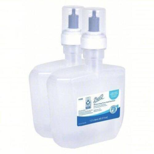 DESCRIPTION: (2) MOISTURIZING HAND SANITIZER BRAND/MODEL: SCOTT #170K61 SIZE: 1.2 L RETAIL$: $60.00 EA QTY: 2