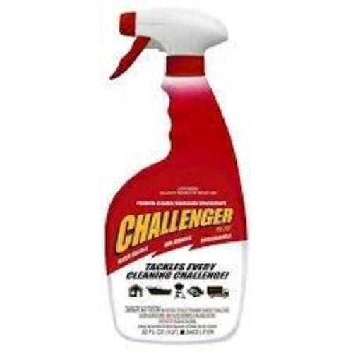 DESCRIPTION: (5) CLEANER AND DEGREASER CONCENTRATE BRAND/MODEL: CHALLENGER #PC-737 SIZE: 1 QT RETAIL$: $15.33 EA QTY: 5