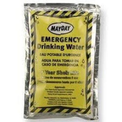 DESCRIPTION: (1) CASE OF APPROX (20) EMERGENCY DRINKING WATER BRAND/MODEL: MAYDAY INFORMATION: MUST INSPECT EXPIRED 9-13-2024 RETAIL$: $20.00 EA QTY: