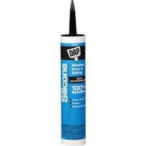 DESCRIPTION: (5) WINDOW DOOR AND SIDING SILICONE BRAND/MODEL: DAP INFORMATION: BLACK SIZE: 10 OZ RETAIL$: $10.00 EA QTY: 5