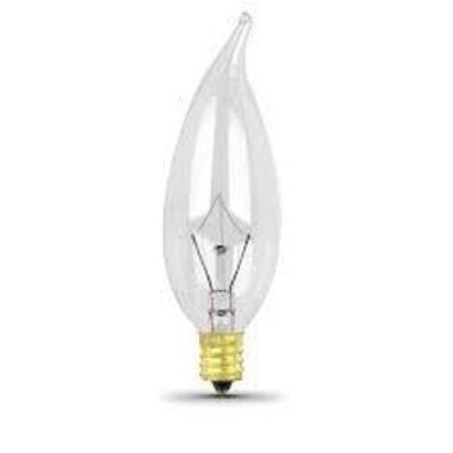DESCRIPTION: (20) DECOR LIGHT BULB BRAND/MODEL: FEIT #40CFC SIZE: 40W RETAIL$: $1.69 EA QTY: 20