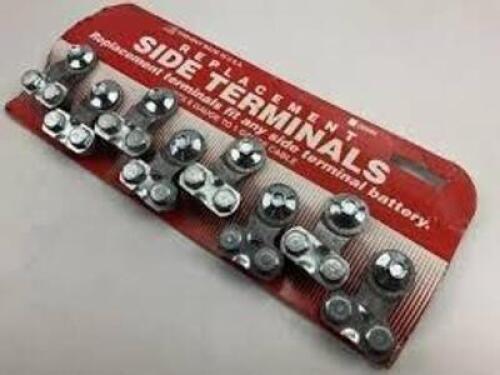 DESCRIPTION: (4) PACKS OF (8) REPLACEMENT SIDE TERMINALS BRAND/MODEL: 6080 RETAIL$: $16.16 EA QTY: 4