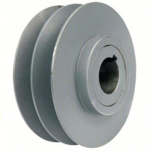 DESCRIPTION: (1) VARIABLE PITCH V-BELT PULLEY BRAND/MODEL: TB WOODS #5UHY5 SIZE: 2 Groove, 6.55 in Outside Dia, 1 3/8 in Bore Dia, 2VP68 RETAIL$: $244