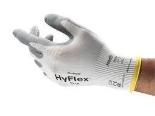 DESCRIPTION: (6) PAIRS OF WORK GLOVES BRAND/MODEL: HYFLEX #11-435 INFORMATION: GRAY SIZE: SIZE 6, MEDIUM RETAIL$: $22.81 EA QTY: 6