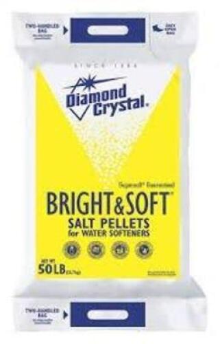 DESCRIPTION: (2) BRIGHT AND SOFT SALT WATER BLOCK BRAND/MODEL: DIAMOND CRYSTAL SIZE: 50 LB QTY: 2