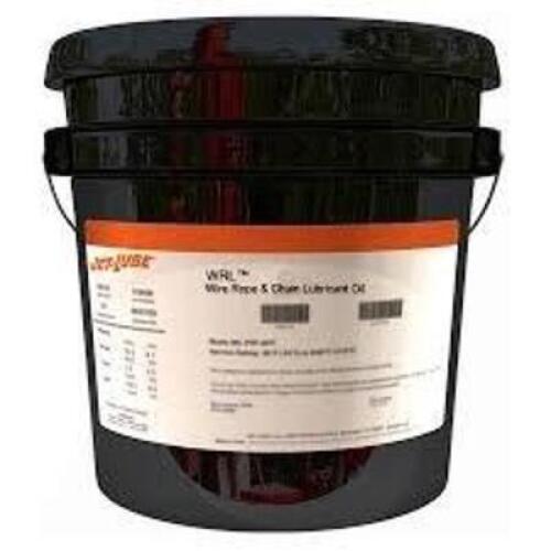 DESCRIPTION: (1) WIRE ROPE AND CHAIN LUBRICANT BRAND/MODEL: JET LUBE WRL #34020 SIZE: 5 GALLON RETAIL$: $246.07 EA QTY: 1
