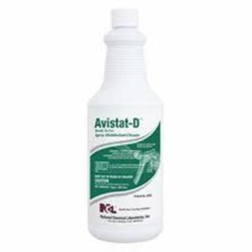 DESCRIPTION: (6) AVISTAT-D SPRAY DISINFECTANT CLEANER BRAND/MODEL: AVISTAT/0252-36 INFORMATION: CITRUS-FLORAL SCENTED DISINFECTANT SPRAY RETAIL$: $ 32