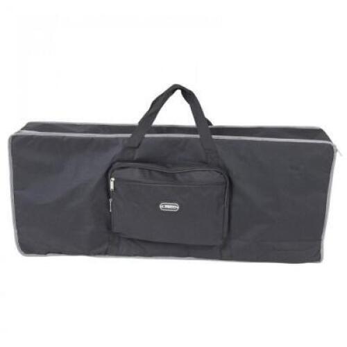 DESCRIPTION: (2) PADDED KEYBOARD BAGSBRAND/MODEL: KINSMAN/KDK3RETAIL$: $27.99/EASIZE: 102cm x 40cm x 12cmQTY: 2
