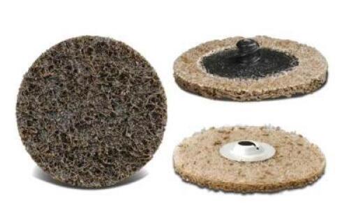 DESCRIPTION: (2) BOXES OF (50) QUIK CHANGE DISCS BRAND/MODEL: CGW/59749 INFORMATION: CRS-BROWN, 25,000 MAX RPM RETAIL$: $28.50/BOX SIZE: 2" TURN ON QT