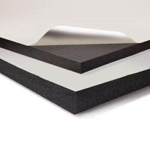 DESCRIPTION: (12) SELF-ADHERING SHEETS OF INSULATION BRAND/MODEL: ARMACELL ARMAFLEX #SAS12043 INFORMATION: BLACK SIZE: 36" X 48" X 1/2" RETAIL$: $528.