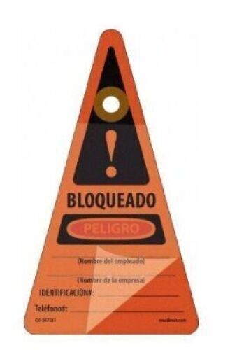 DESCRIPTION: (1) CASE OF (26) DANGER TAGS IN SPANISH RETAIL$: $20.00 EA QTY: 1