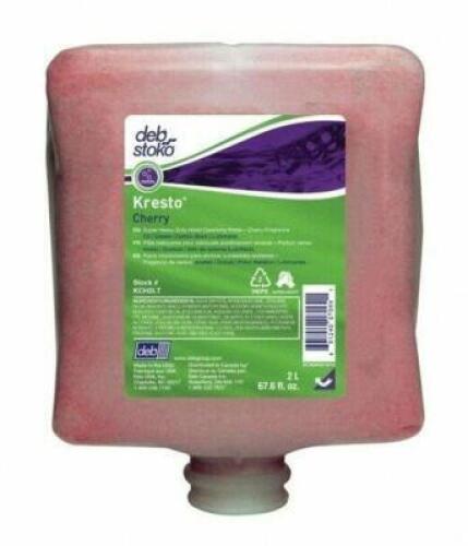 DESCRIPTION: (2) HEAVY DUTY HAND CLEANER BRAND/MODEL: KRESTO INFORMATION: CHERRY RETAIL$: $30.00 TOTAL SIZE: 2 L QTY: 2