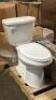 1.28 GPF WHITE ELONGATED TOILET PACK