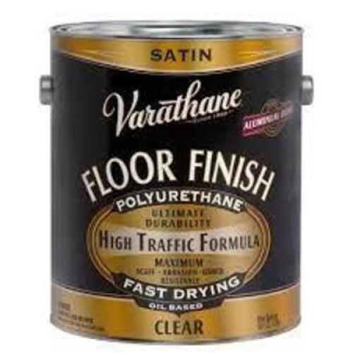 DESCRIPTION: (2) VARATHANE FLOOR FINISH BRAND/MODEL: RUST-OLEUM #130031 INFORMATION: CLEAR RETAIL$: $61.23 EA SIZE: 1 GALLON QTY: 2