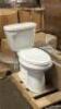 1.28 GPF WHITE ELONGATED TOILET PACK