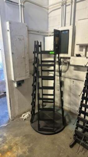 SPINNING DISPLAY RACK