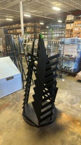 SPINNING DISPLAY RACK