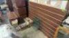 (3) - WALL RACKING PIECES WITH HARDWARE - 3