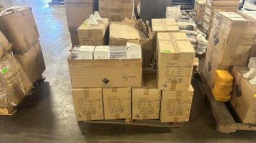 FULL PALLET OF TOWEL HOLDERS AND BARS