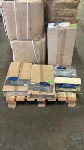 ASSORTED BOXES OF TROWELS