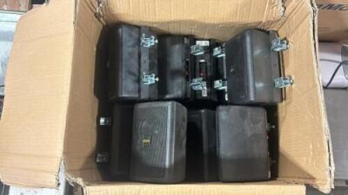 (12) - MOUNTED SPEAKERS
