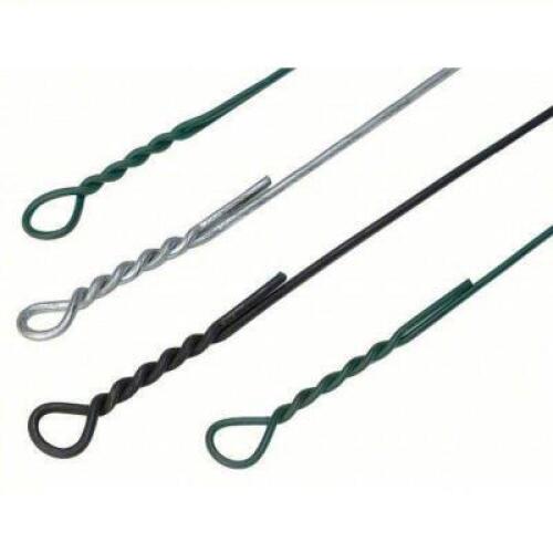 DESCRIPTION: (1) BUNDLE OF BALE TIES BRAND/MODEL: ACCENT WIRE PRODUCTS #38D182 INFORMATION: GALVANIZED, 12 GA WIRE GAUGE, 0.106 IN WIRE DIA, 125 PK SI