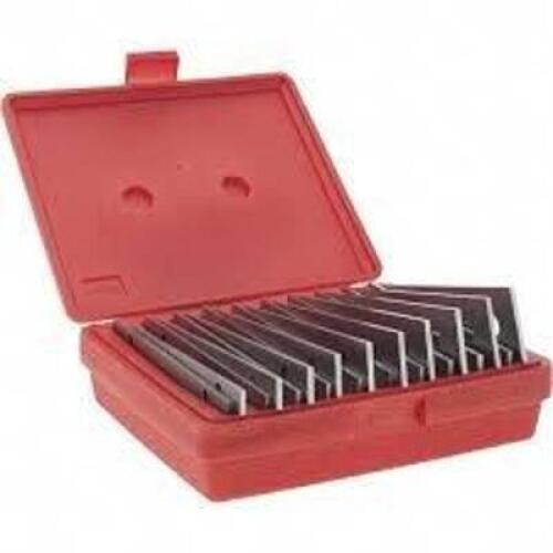 DESCRIPTION: (1) THIN PARALLEL SET BRAND/MODEL: MSC/637-7030 INFORMATION: ALLOY STEEL/20-PIECES SIZE: 6"L RETAIL$: $104.44 EA QTY: 1