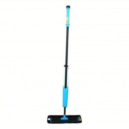 DESCRIPTION: (1) MOP BRAND/MODEL: MOPSTER #824KH1 INFORMATION: BLUE, HOOK AND LOOP CONNECTION, MICROFIBER, BLACK SIZE: 16" MOPHEAD X 3-1/4" RETAIL$: $