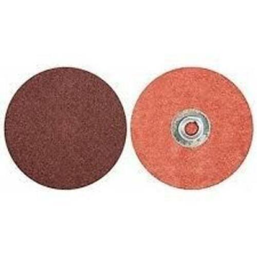 DESCRIPTION: (3) PACKS OF (50) QUICK CHANGE SANDING DISC BRAND/MODEL: MERIT #49U906 INFORMATION: ALUMINUM OXIDE, P80 GRIT, Y WT POLYESTER SIZE: 3" RET
