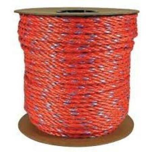 DESCRIPTION: (1) TWISTED POLYESTER ROPE BRAND/MODEL: BON #340120-00600-666 INFORMATION: ORANGE SIZE: 3/8" X 600' RETAIL$: $79.59 EA QTY: 1
