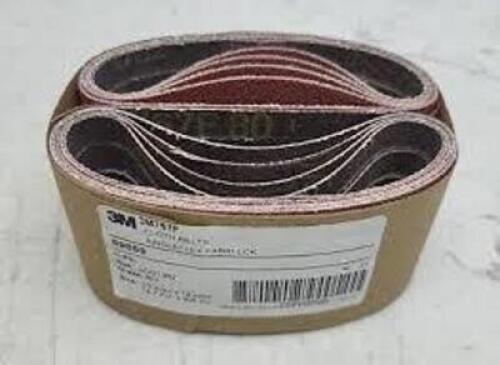 DESCRIPTION: (2) BOXES OF (50) CLOTH BELTS BRAND/MODEL: 3M #3M767 INFORMATION: SINGLE FLEX, 80= GRIT SIZE: 2" RETAIL$: $186.18 EA QTY: 2