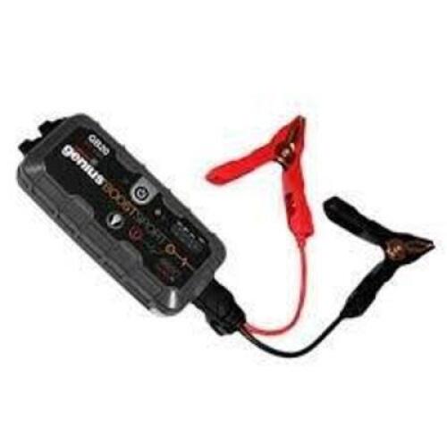 DESCRIPTION: (2) BOOSTER PACK, JUMP STARTER BRAND/MODEL: NOCO GENIUS #GB30 SIZE: 12V, 400 AMP RETAIL$: $174.99 EA QTY: 2