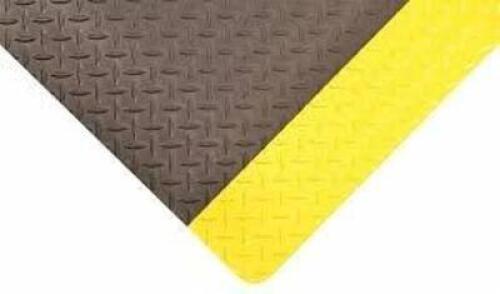 DESCRIPTION: (1) ANTI FATIGUE MAT BRAND/MODEL: CONDOR #3VFU4 INFORMATION: BLACK WITH YELLOW STRIPE SIZE: 2' X 10' RETAIL$: $291.15 EA QTY: 1