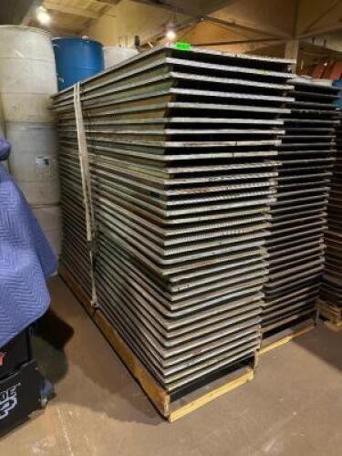 DESCRIPTION: (30) - WOOD FOLDING TABLES ADDITIONAL INFORMATION: PALLETIZED SIZE: 8' LOCATION: SECOND FLOOR. THIS LOT IS: SOLD BY THE PIECE QTY: 30