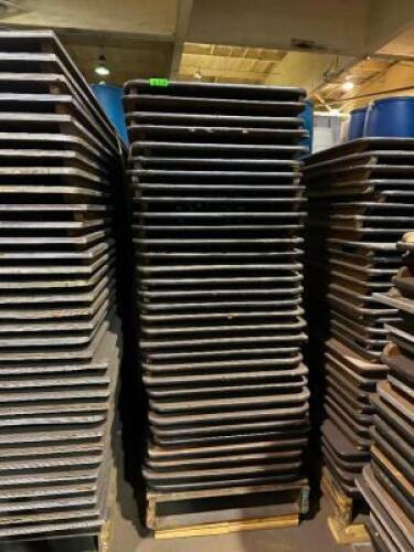 DESCRIPTION: (30) - WOOD FOLDING TABLES ADDITIONAL INFORMATION: PALLETIZED SIZE: 8' LOCATION: SECOND FLOOR. THIS LOT IS: SOLD BY THE PIECE QTY: 30
