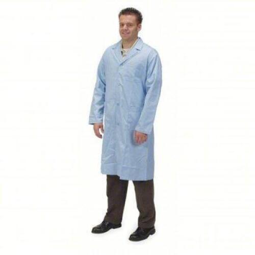 DESCRIPTION: (1) CASE OF (40) COLLARED LAB COAT BRAND/MODEL: CONDOR #4TVP9 INFORMATION: BLUE SIZE: XL RETAIL$: $35.60 PER COAT QTY: 1