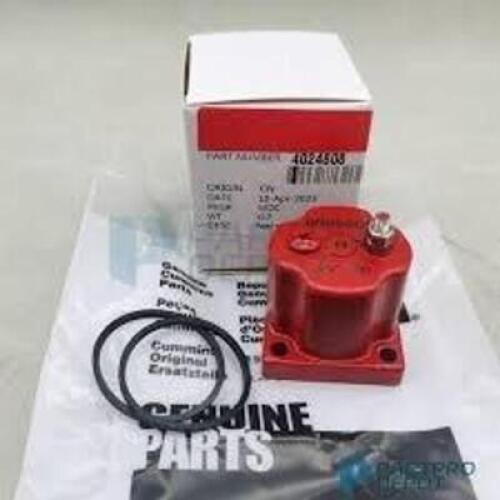 DESCRIPTION: (1) FUEL SOLENOID BRAND/MODEL: GENUINE OEM #402734803 SIZE: Fit Cummins PTG Fuel Systems 3054608 RETAIL$: $70.00 EA QTY: 1