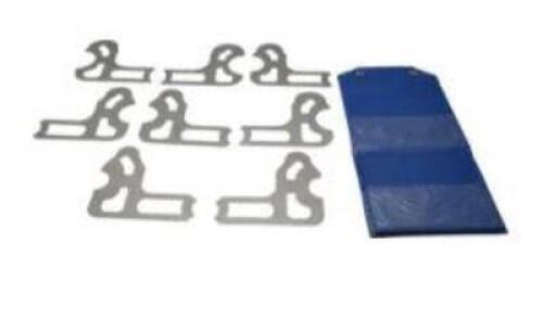 DESCRIPTION: (1) (8) PC STEEL RADIUS GAGE SET BRAND/MODEL: VALUE COLLECTION 615-4108 RETAIL$: $179.71 SIZE: 9/16" TO 1" RADIUS QTY: 1