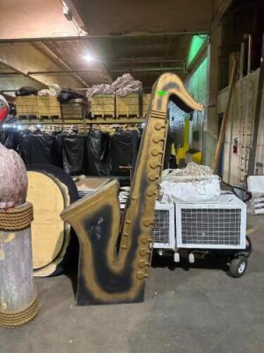 DESCRIPTION: SAX PROP LOCATION: SECOND FLOOR. THIS LOT IS: ONE MONEY QTY: 1