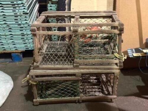 DESCRIPTION: CRAB BASKET PROP LOCATION: SECOND FLOOR. THIS LOT IS: ONE MONEY QTY: 1