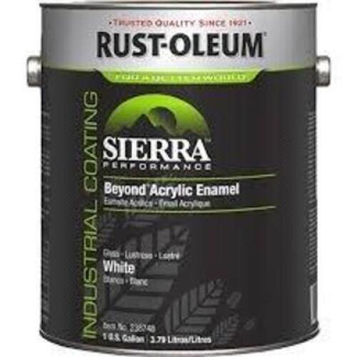 DESCRIPTION: (2) ACRYLIC ENAMEL PAINT BRAND/MODEL: RUST-OLEUM INFORMATION: WHITE PASTEL RETAIL$: $139.00 TOTAL QTY: 2