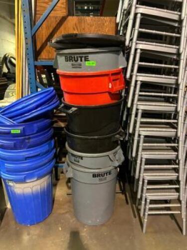 DESCRIPTION: ASSORTED WASTE BINS LOCATION: SECOND FLOOR. THIS LOT IS: ONE MONEY QTY: 1