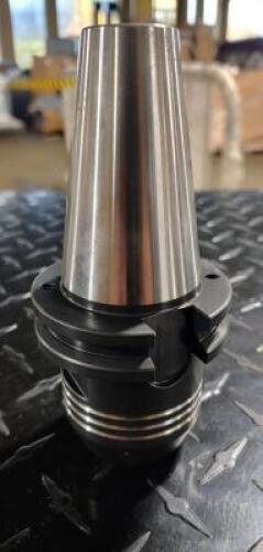 DESCRIPTION: (1) CAT 40 TAPER SHANK HYDRAULIC TOOL HOLDER/CHUCK BRAND/MODEL: SCHUNK 44462760 RETAIL$: $270.00 SIZE: 20 MM, QTY: 1