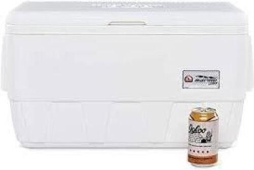 DESCRIPTION: (1) ROLLER COOLER BRAND/MODEL: IGLOO INFORMATION: WHITE SIZE: 36 QT RETAIL$: $99.99 QTY: 1