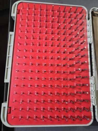 DESCRIPTION: (1) SET OF CLASS ZZ PLUG GAGE BRAND/MODEL: VERMONT 40427312 SIZE: 1.3 TO 4.98mm RANGE RETAIL$: $302.46 QTY: 1